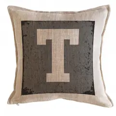 TUYO PRINT - Cojín Letras Fondo Gris T - 45x45