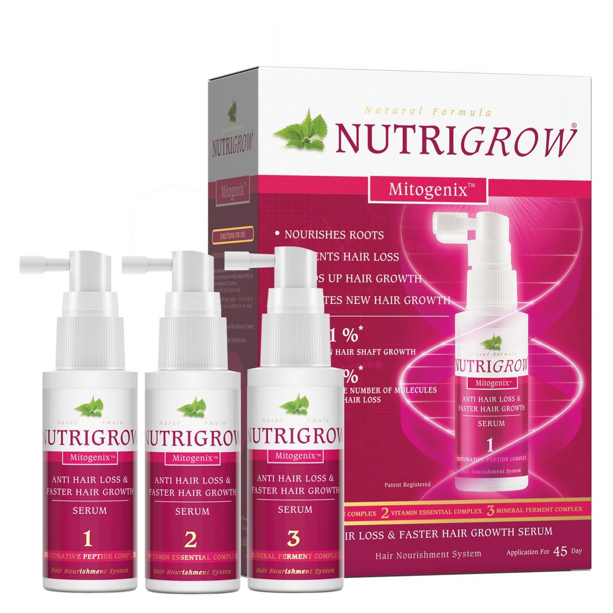 BIOLIFE IMPROVING YOU - Serum Set anticaída y rápido crecimiento del cabello