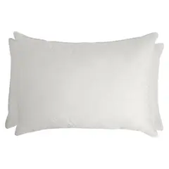 HOHOS CASA - Almohada Pluma Pecho de Pato 50x90cm Tela 100 Algodón 233Hilos