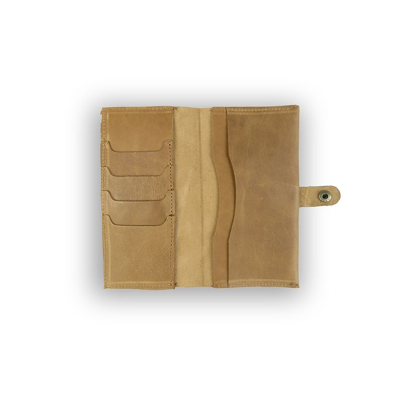 RUPESTRE - Billetera con Broche Grande