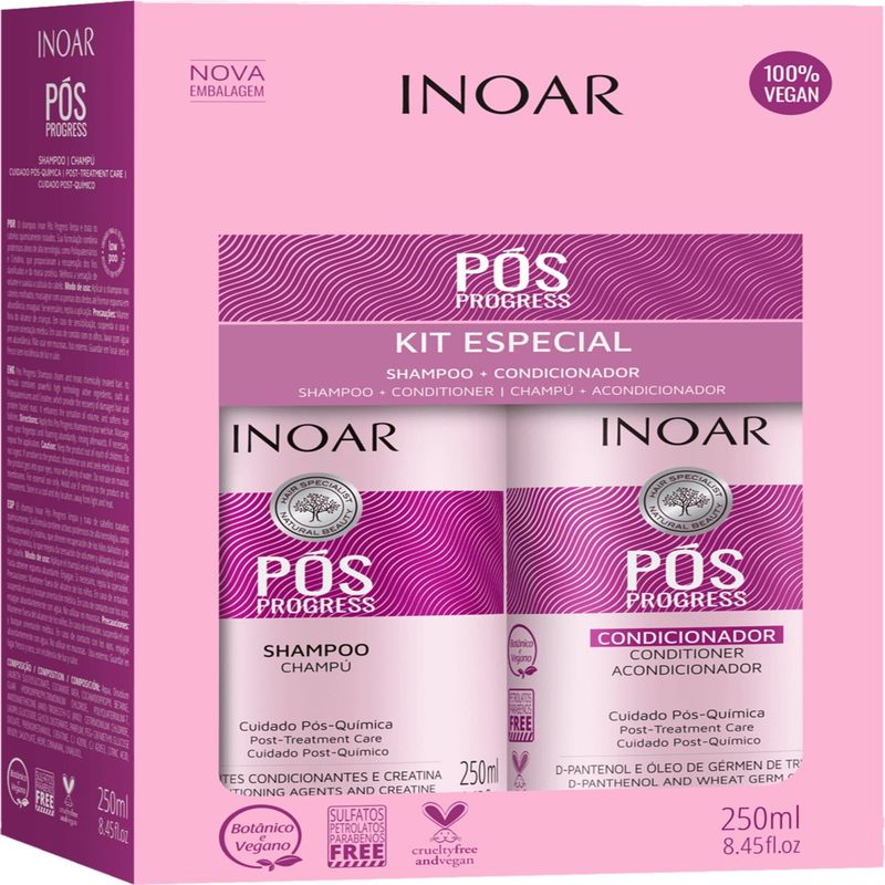 INOAR - Inoar Pos Progress mantención alisados