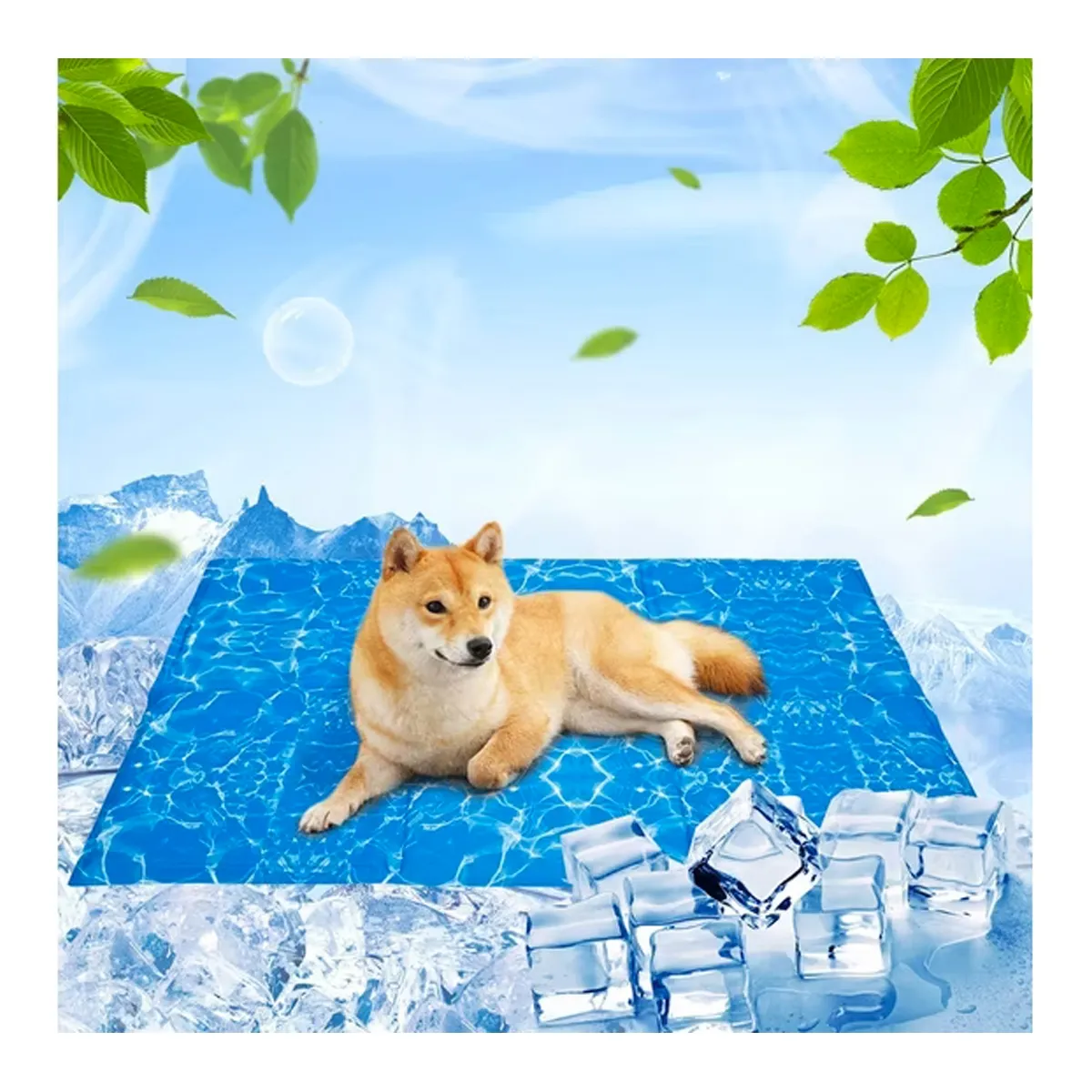 GENERICO - Manta Refrigerante Para Mascotas Refrescante 50 x 65 cm