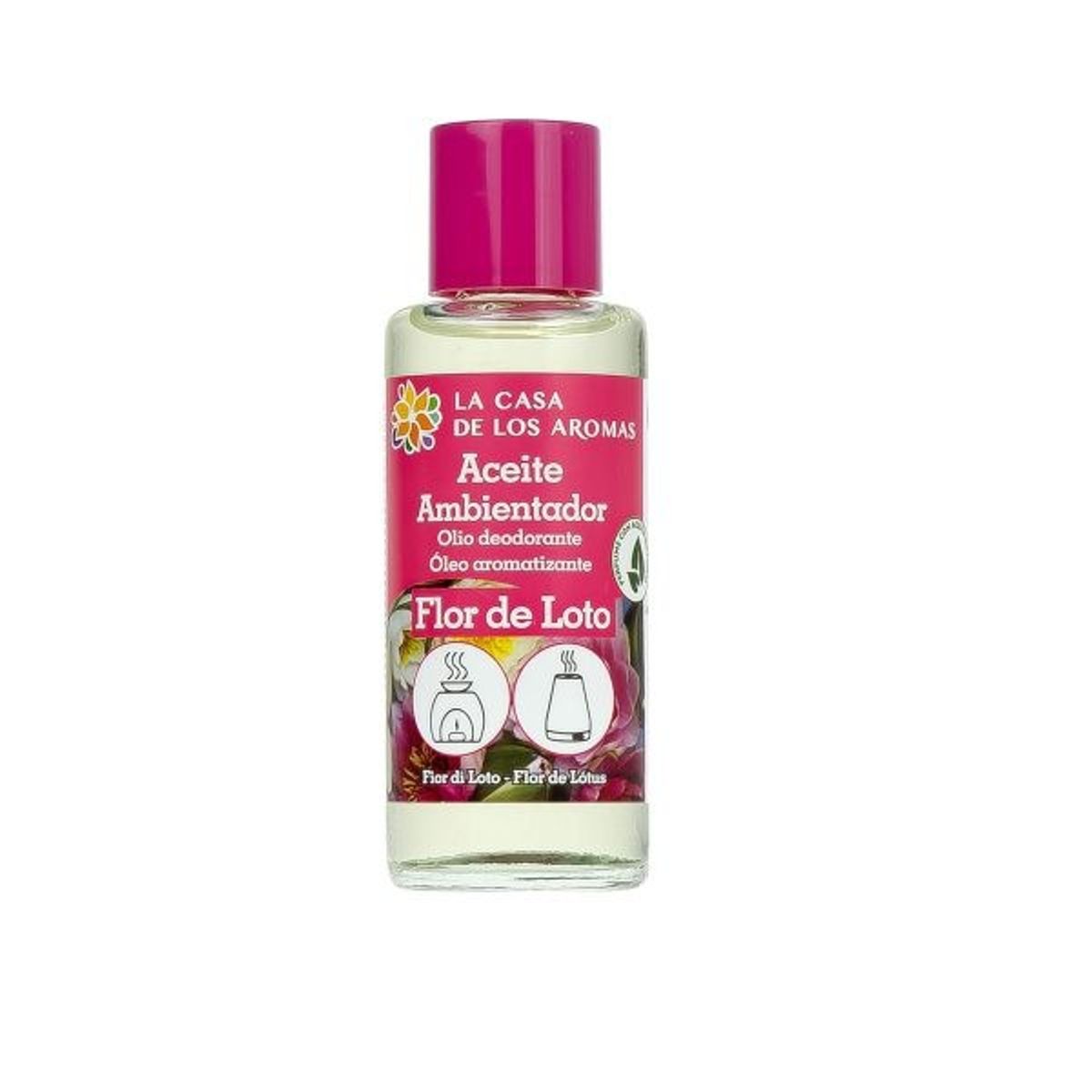 GENERICO - Aceite Esencial Flor de loto 55ml - La Casa de los Aromas