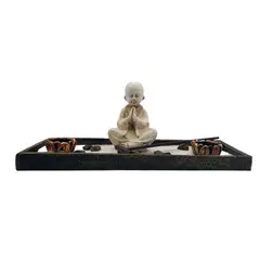 MOGA - Monje Buda Jardin Budha CAccesorio 31x12x11cm