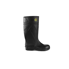 V FLEX - Bota PVC 942 Punta de Acero Negra Para Lluvia