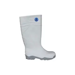 V FLEX - Bota PVC 923 Blanca Para Lluvia