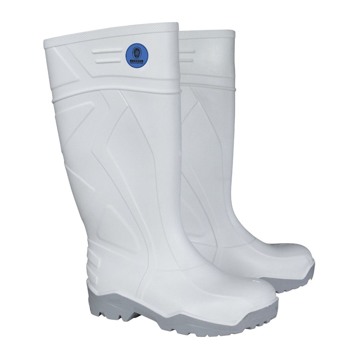 V FLEX - Bota PVC 923 Blanca Para Lluvia V FLEX