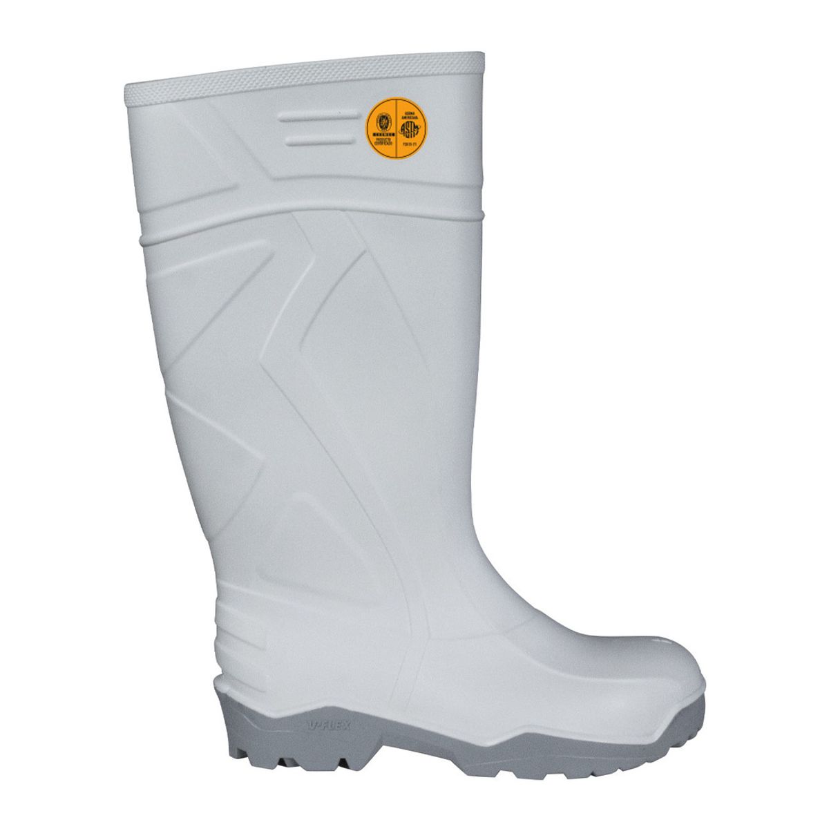 V FLEX - Bota PVC 943 Punta de Acero Blanca Para Lluvia V FLEX