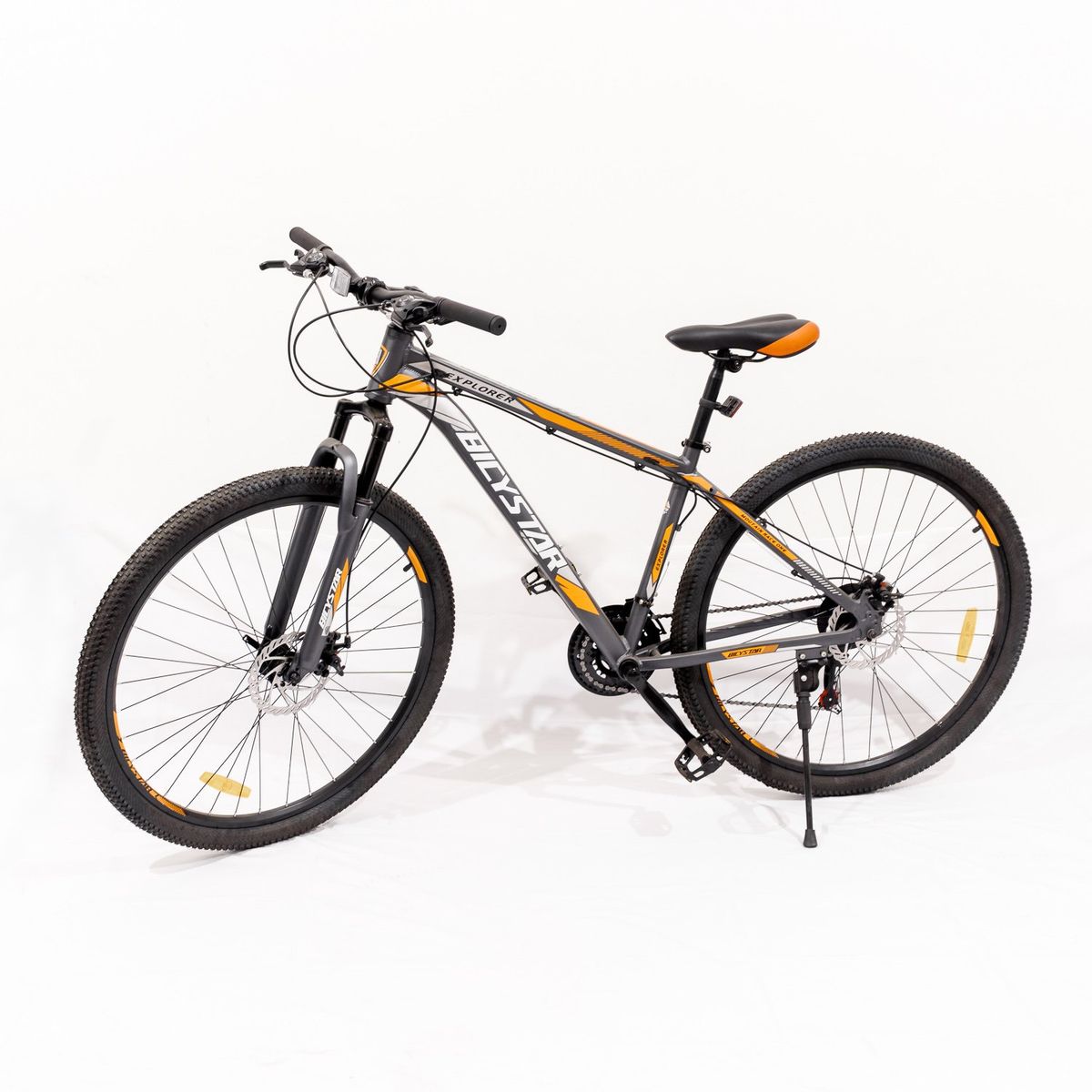 BICYSTAR - BICICLETA MTB 29 GRIS/NARANJA