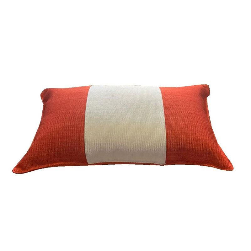 REHUCE - Cojin Lino 50x30 - Naranja crudo