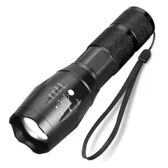 GENERICO - Linterna Recargable Led 10000 Lumen T6 Zoom 5 Modos