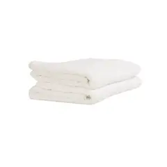 ABUTEX - Set 2 Toallas Blancas De Cuerpo