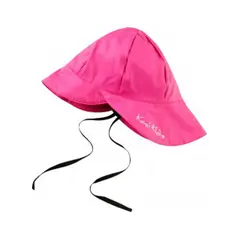 KOZI KIDZ - Sombrero impermeable rosado con forro de polar