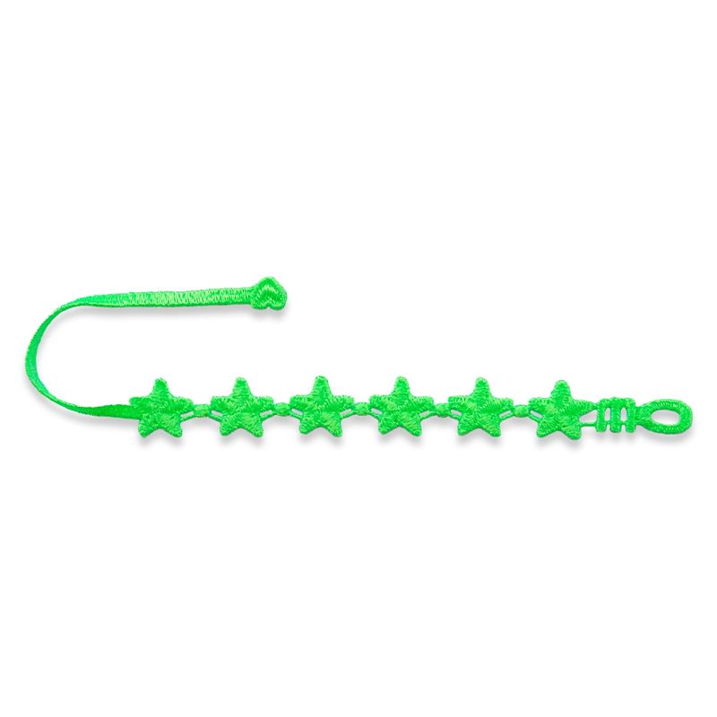 MISSIU - Pulsera Étoile color  Verde Flúor