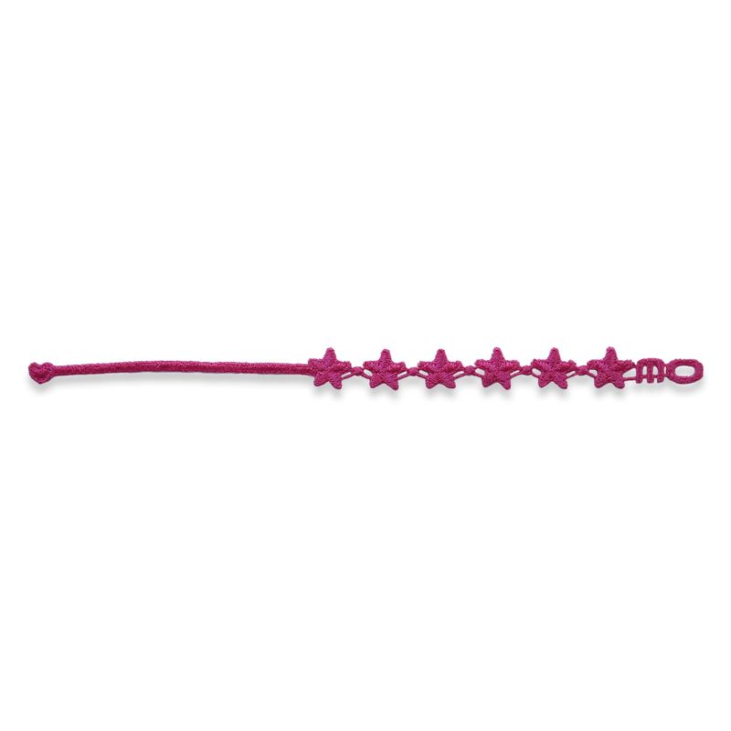 MISSIU - Pulsera Étoile color Frambuesa