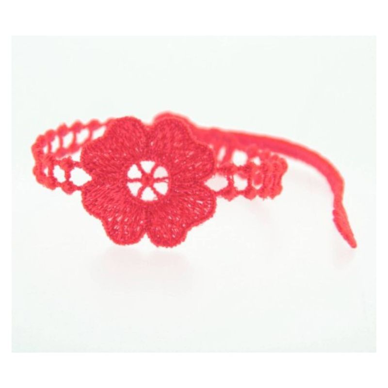 MISSIU - Pulsera Fleur color Rosa Flúor