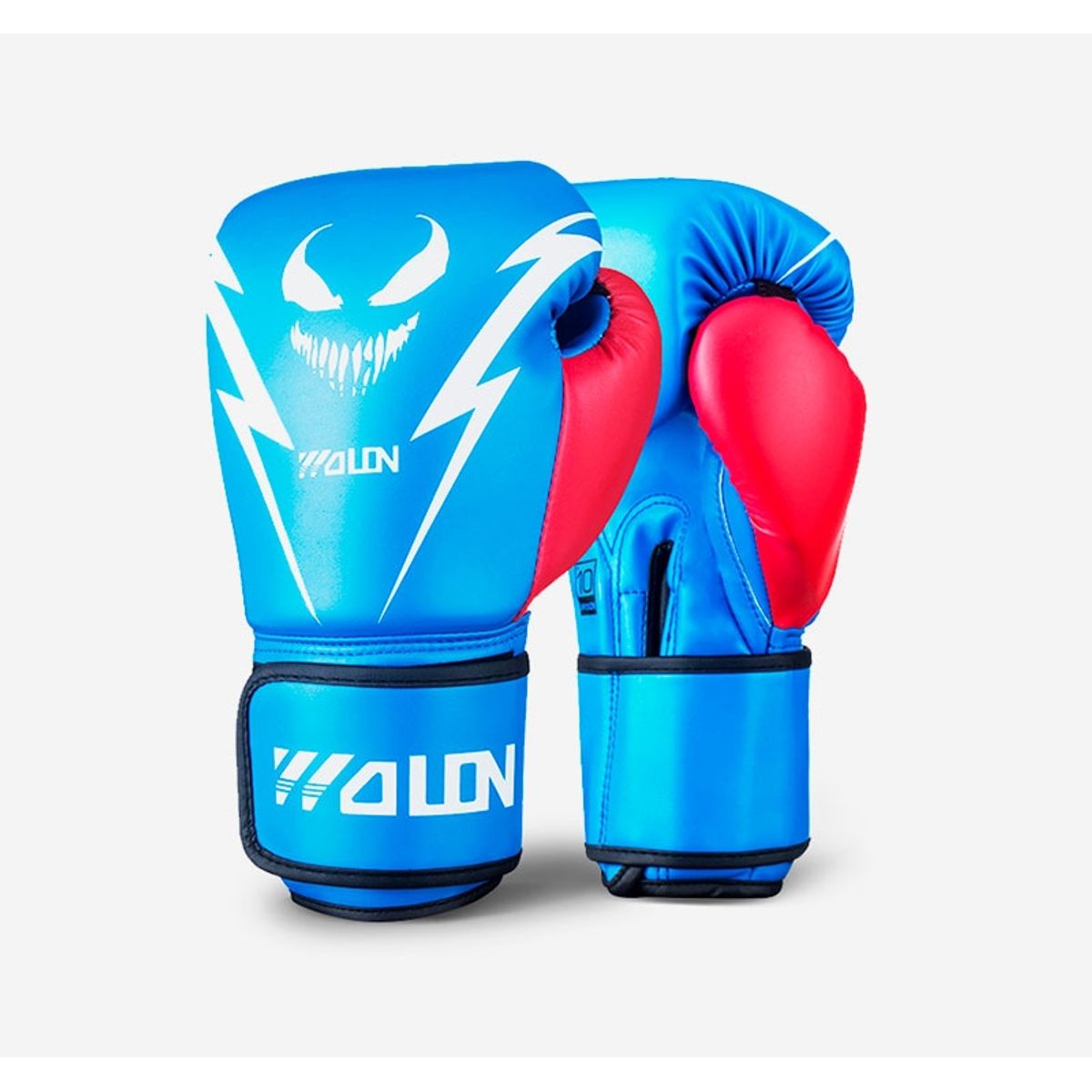 GYMHOME - Guantes de Box Wolon Monster Series Azul T-10 oz
