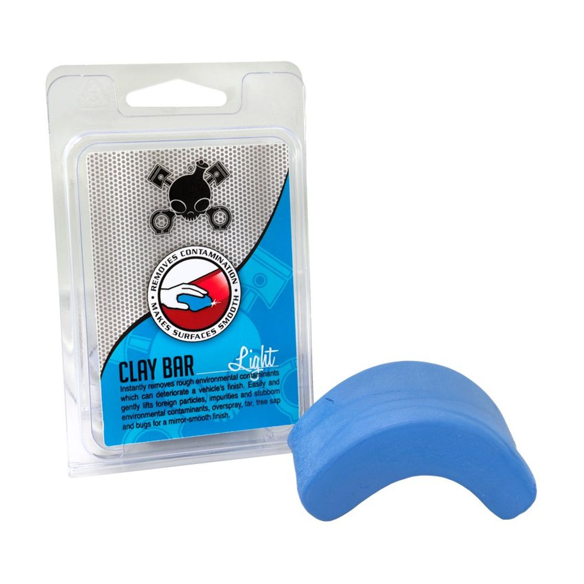CHEMICAL GUYS - Arcilla descontaminante Chemical Guys Clay Bar Light azul