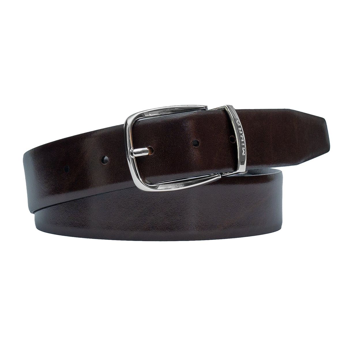 MIURA - Cinturón Cuero Genuino Ares Reversible Negro Miura