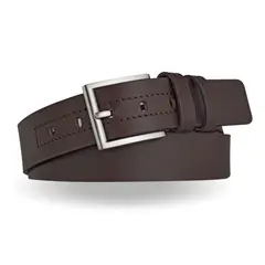 MIURA - Cinturón Cuero Genuino Murat Café