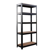 Estante Acero Pintado 70x30x150 cm 5 Band. 875 Kg