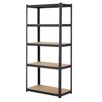 Estante Acero Pintado 90x40x180 cm 5 Band. 875 Kg