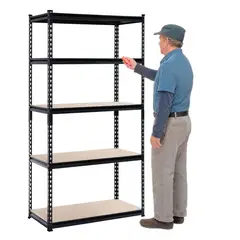 PROCHEF - Estante Acero Pintado 90x45x183 cm 5 Band. 905 Kg