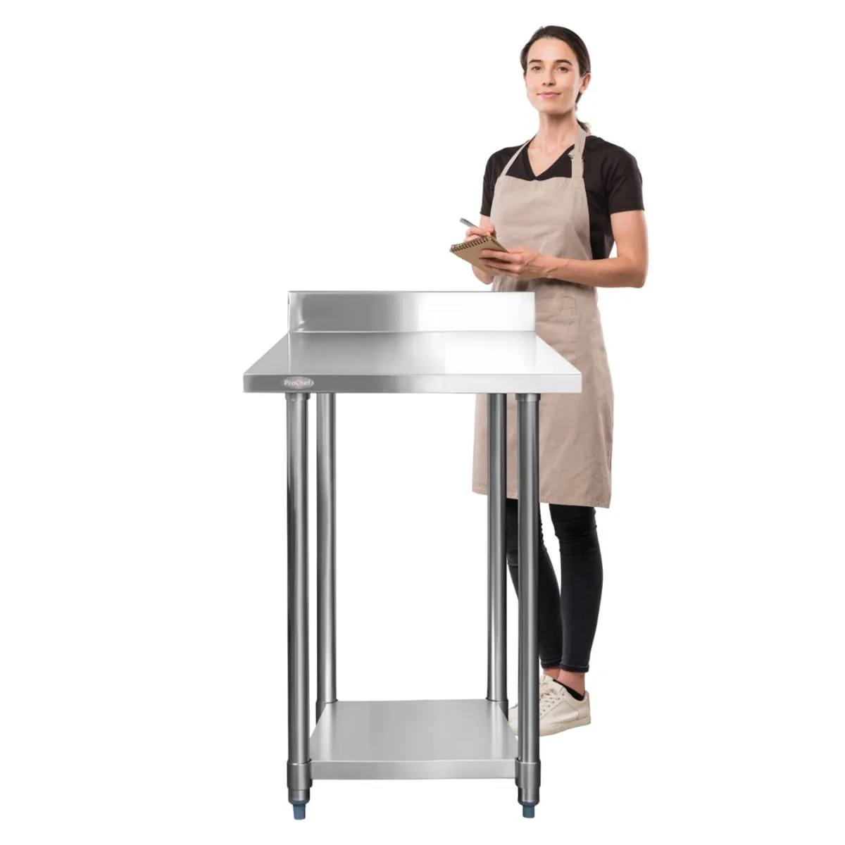 PROCHEF - Meson Mural 60x60x85(+6) cm Acero Inoxidable