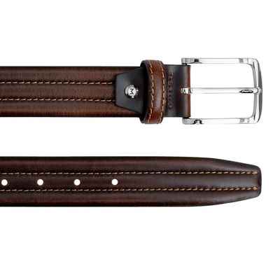 Imagen 2 del producto Cinturón Cuero Genuino Savio Café