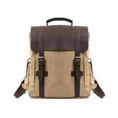 SANTINI - MOCHILA CUERO NATURAL