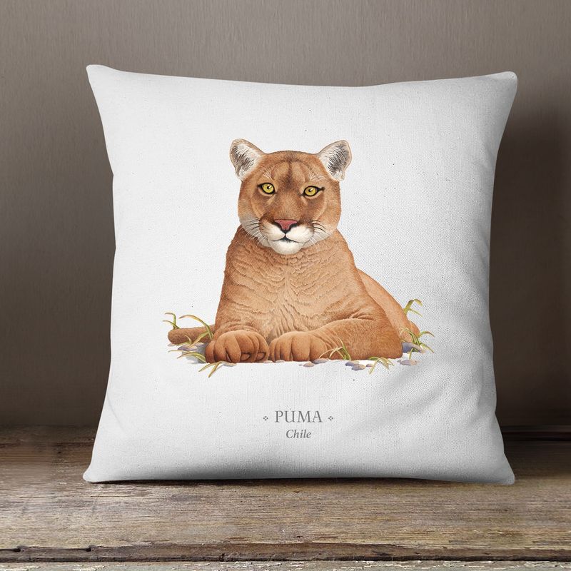 ANDES1 - Funda De Cojín De Puma