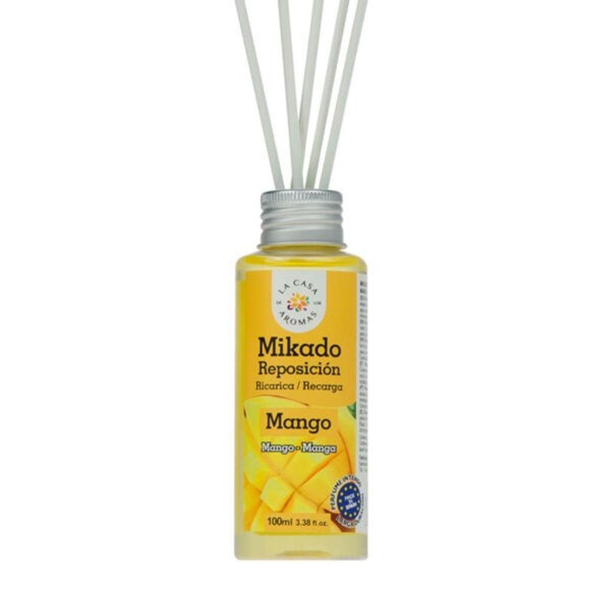 GENERICO - Ambientador Mikado Mango 100ml - La Casa de los Aromas