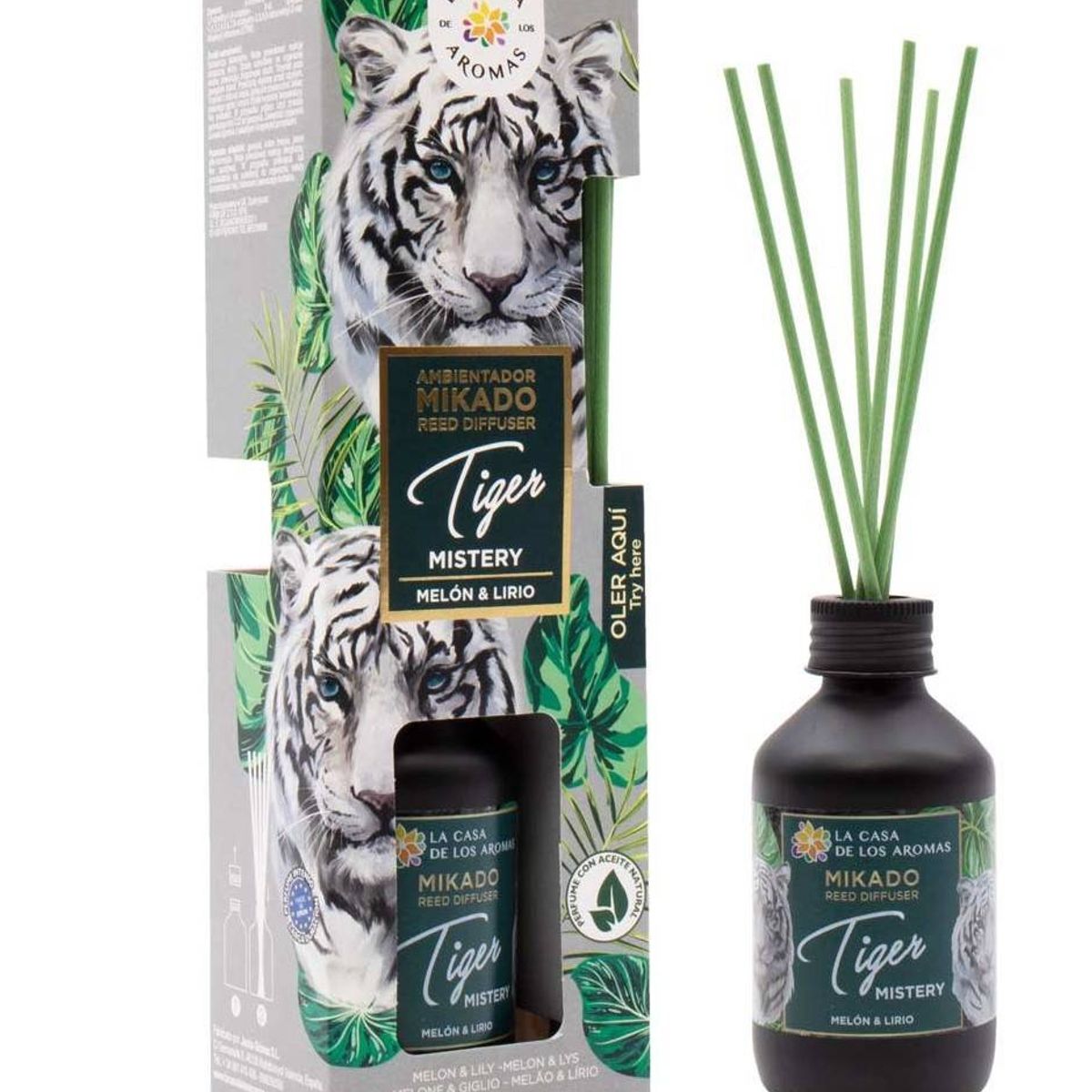 GENERICO - Mikado Ambientador Tiger Mistery - La Casa de los Aromas
