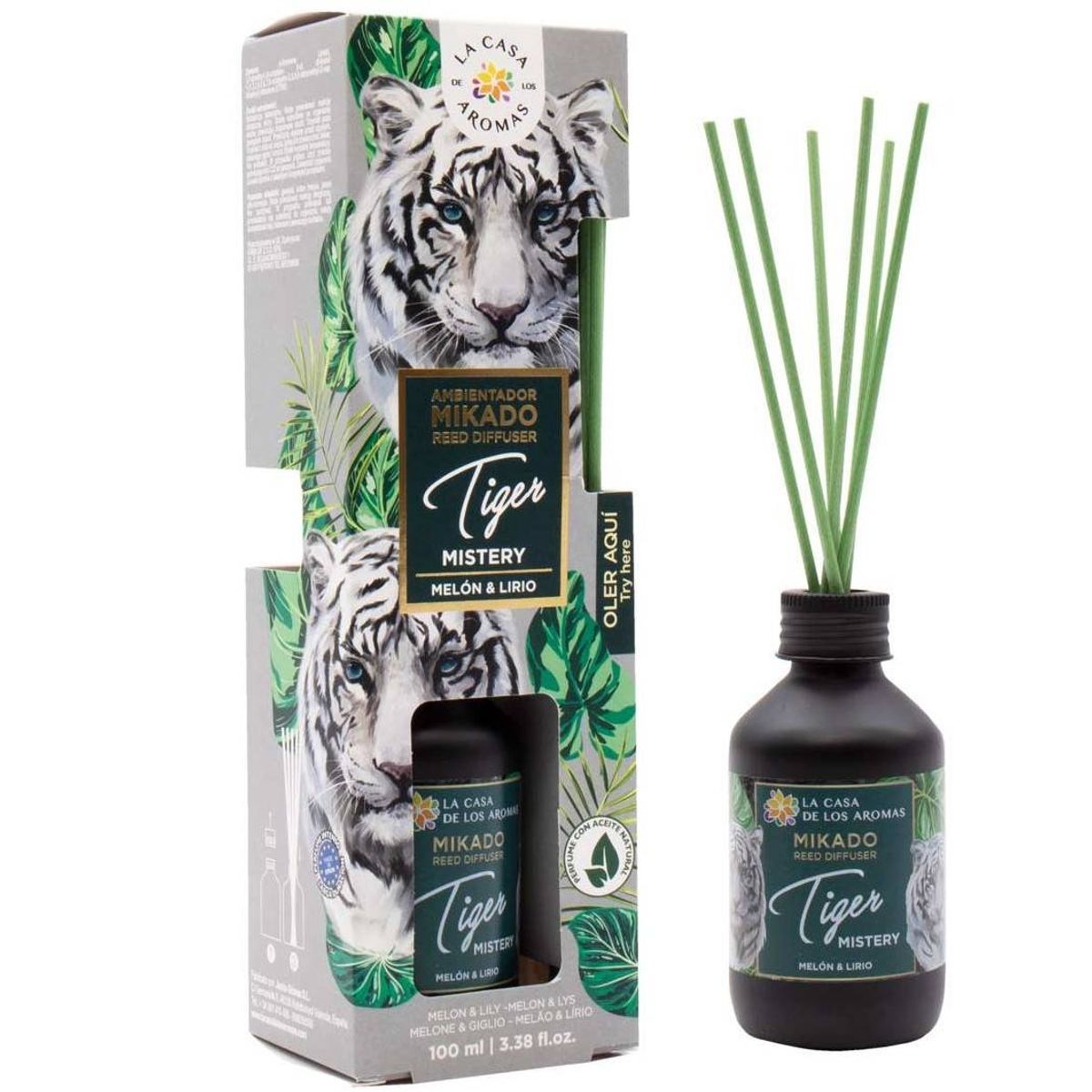 GENERICO - Mikado Ambientador Tiger Mistery - La Casa de los Aromas