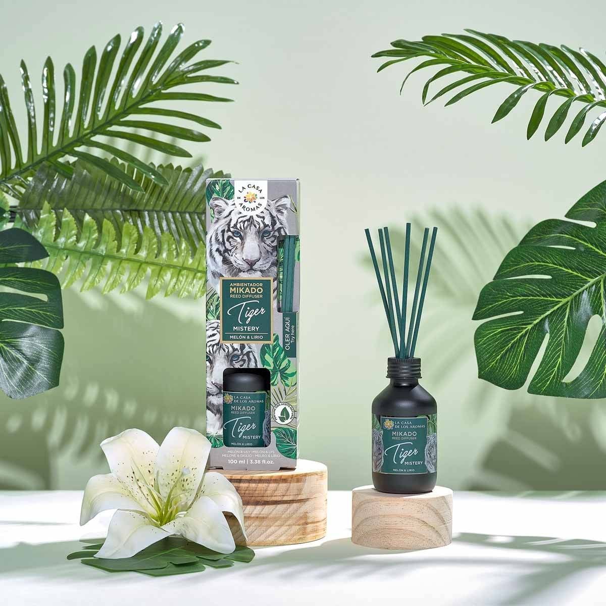 GENERICO - Mikado Ambientador Tiger Mistery - La Casa de los Aromas