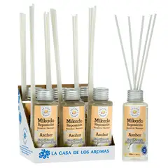 GENERICO - Pack 6 Ambientador Mikado Azahar 100ml - La Casa de los Aromas