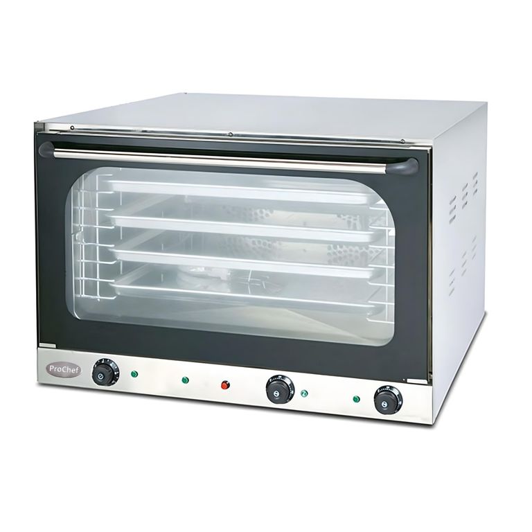 Horno Convector Elec. 4 bandejas 60x40 Vapor Grill.