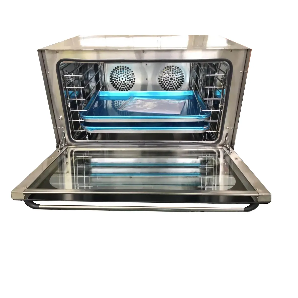 PROCHEF - Horno Convector Elec. 4 bandejas 60x40 Vapor Grill