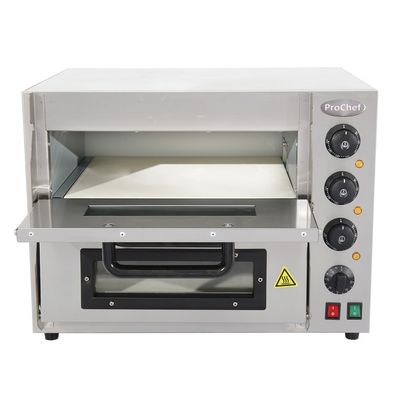 Imagen 2 del producto Horno Pizza Pizzero Electrico 2 Camaras 40x40 cm
