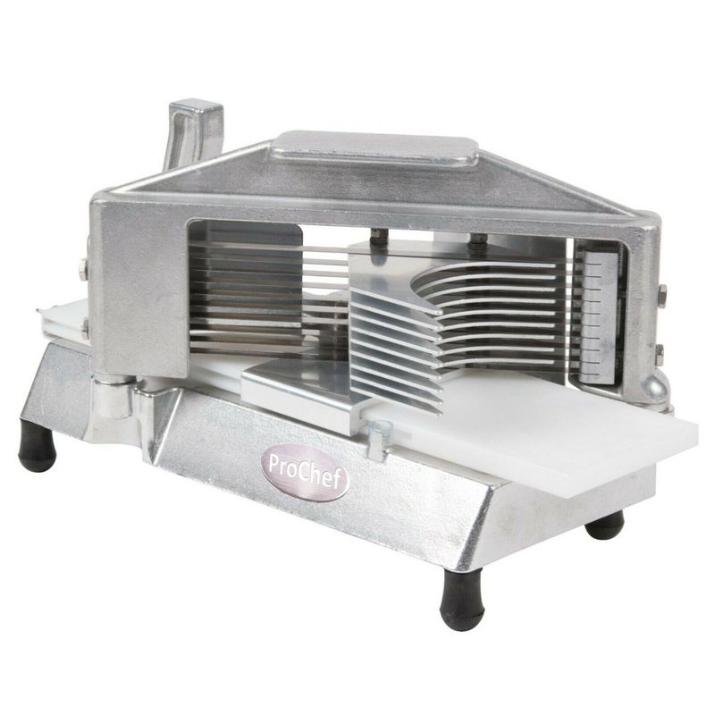 PROCHEF - Cortadora rebanadora manual de tomates acero inox.