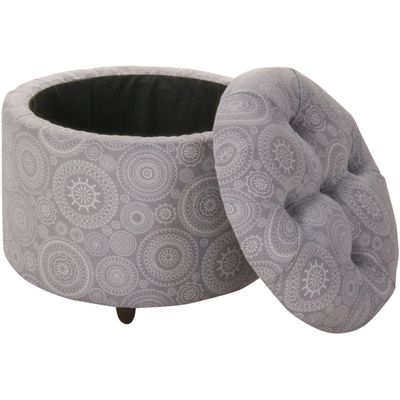 Imagen 2 del producto Pouf Baúl Zoe Mandala Estampado 60x60x50 cm Máxima Design
