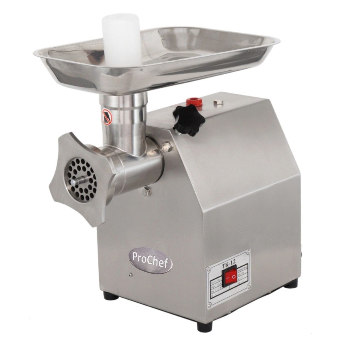 PROCHEF - Moledora de Carne Industrial ProChef 12 kg. 150 kg/hora
