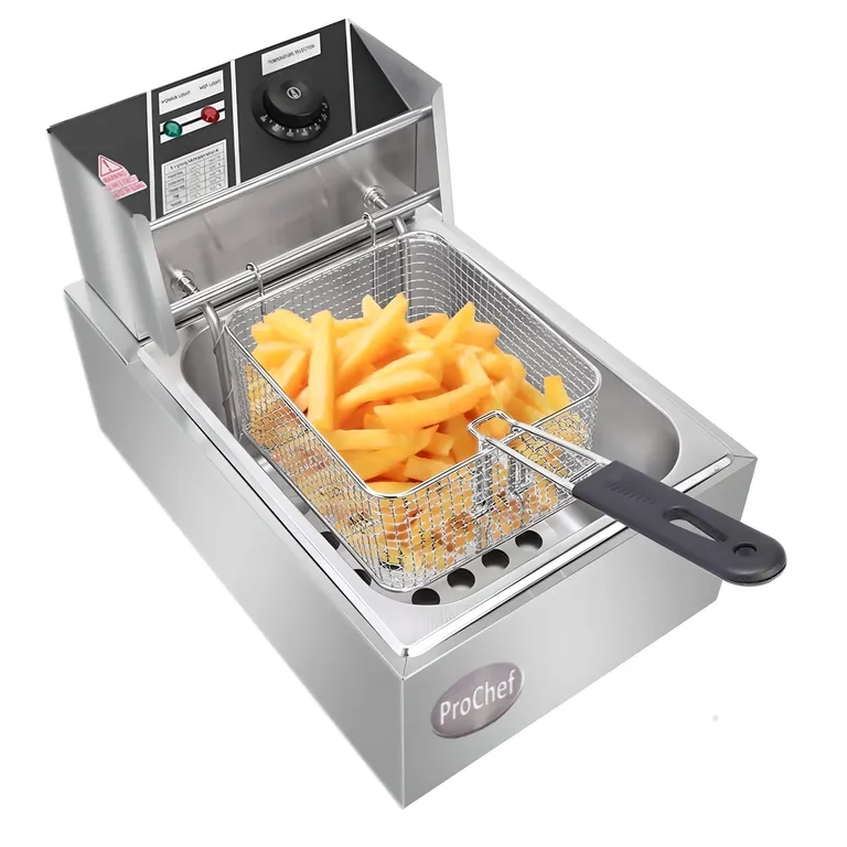 PROCHEF Freidora Electrica 1 Deposito 5,5 Lt.