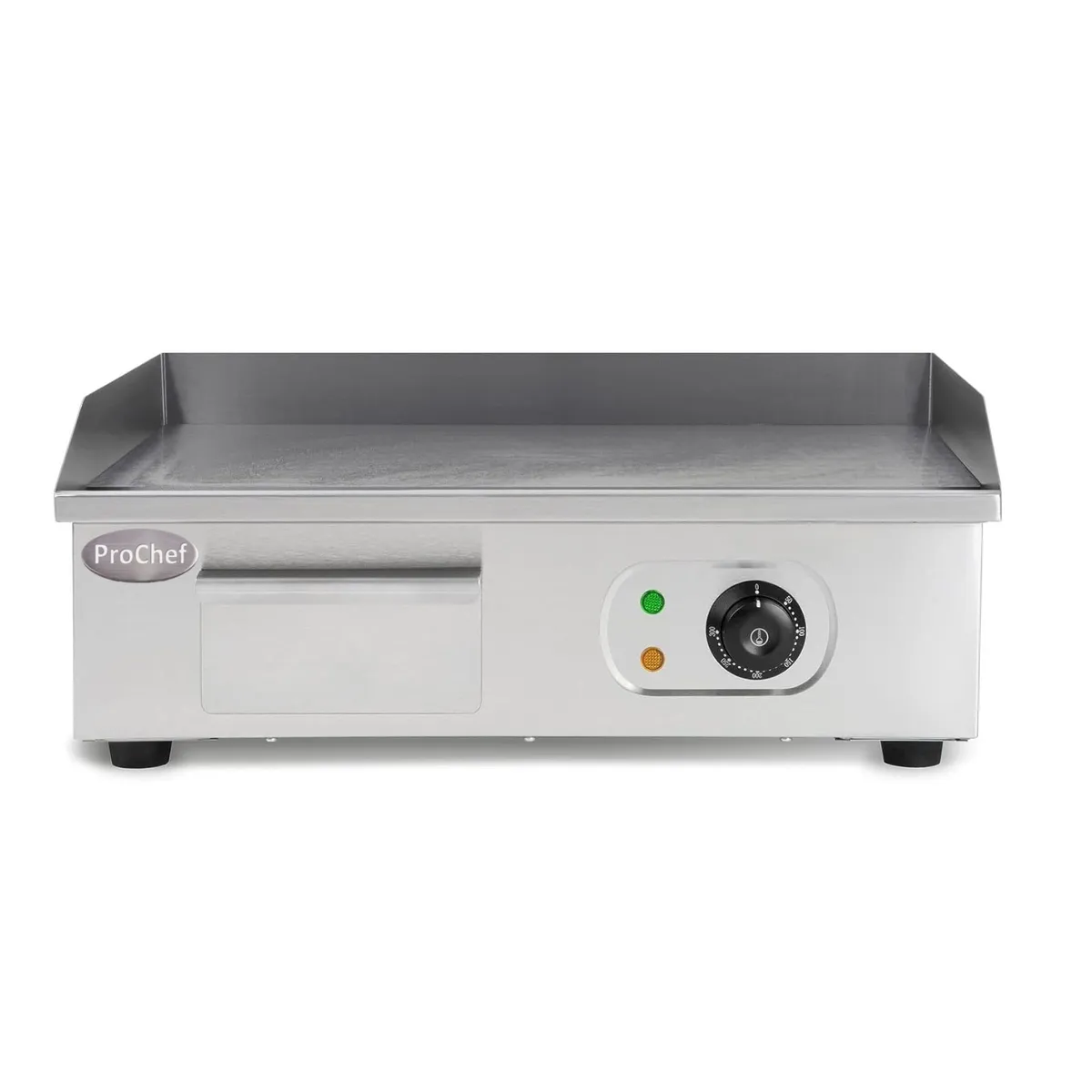 PROCHEF - Plancha Churrasquera Electrica 55 x 35 cm. Ac Inox