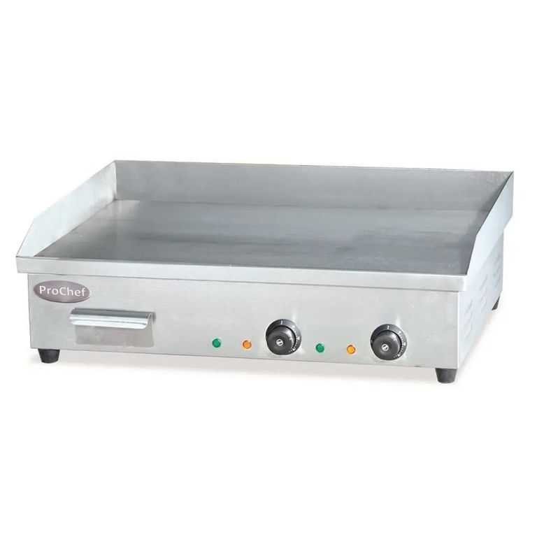 PROCHEF Plancha Churrasquera Electrica 73x50 cm Inox EG820