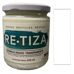 RETIZA - BARNIZ TRANSPARENTE 470 ml. Acabado/protección base agua