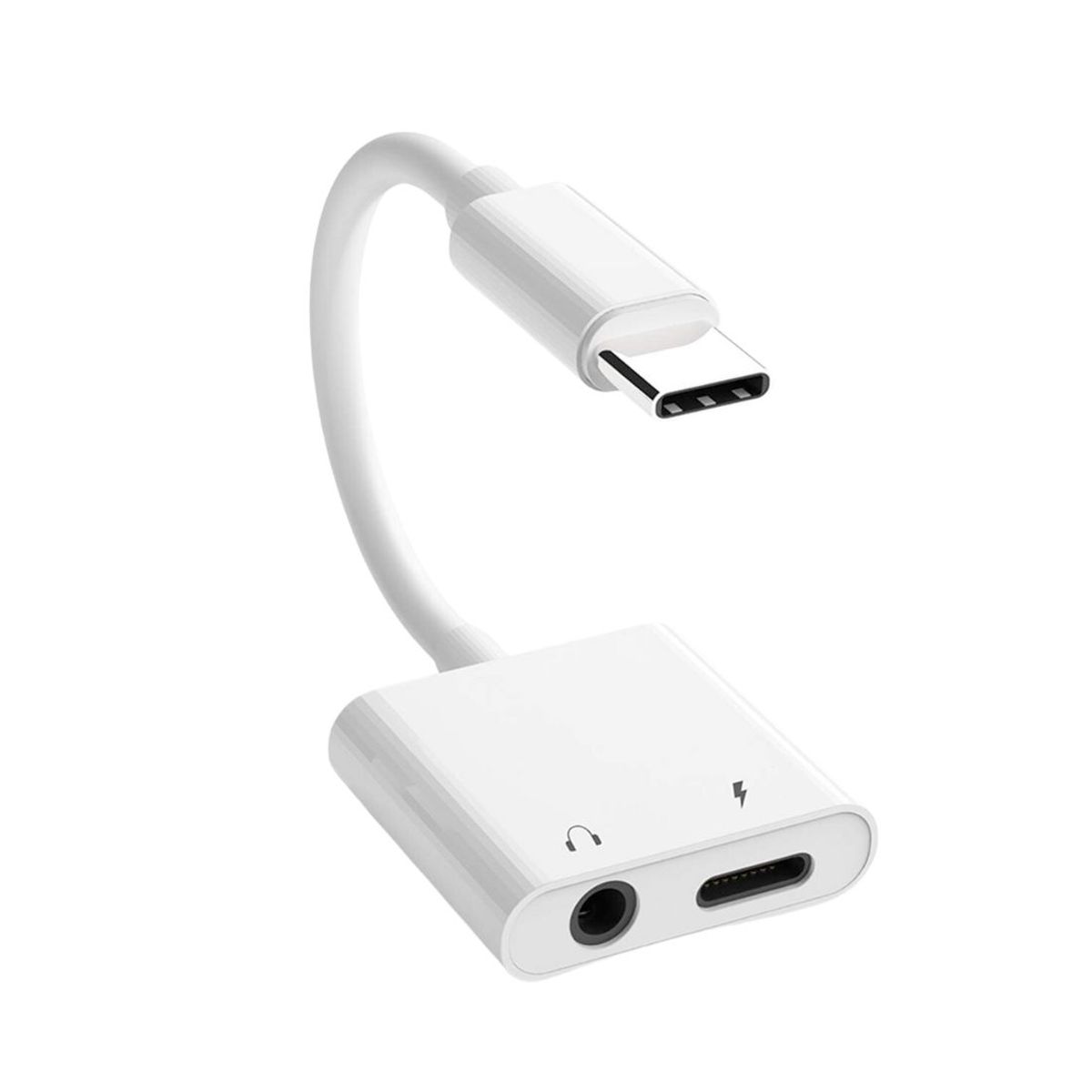 BAZUCA - Adaptador Usb C A Audífonos Con Carga Rapida 40w para Apple Iphone 16