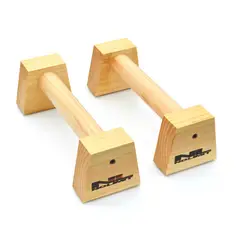 NOLIMIT - Mini Paralelas Madera Bajas - Gimnasia Calistenia