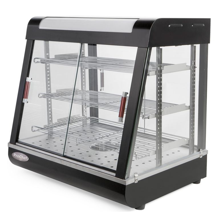 PROCHEF Vitrina de Calor 66 Cm. Autoservicio