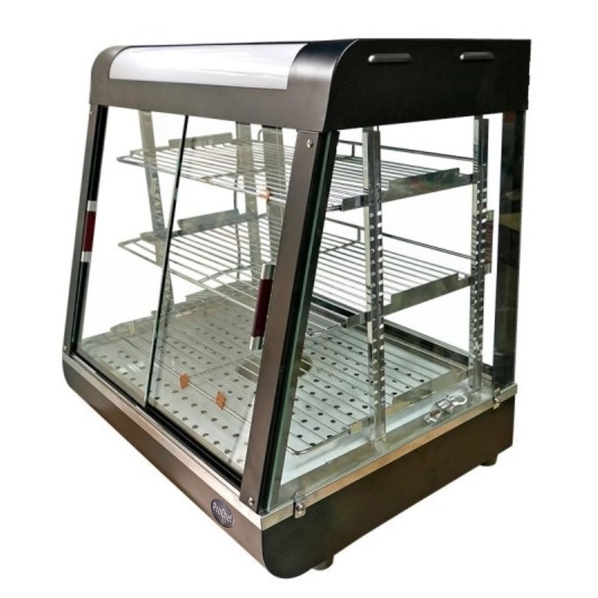 PROCHEF - Vitrina de Calor ProChef 66 Cm. Autoservicio